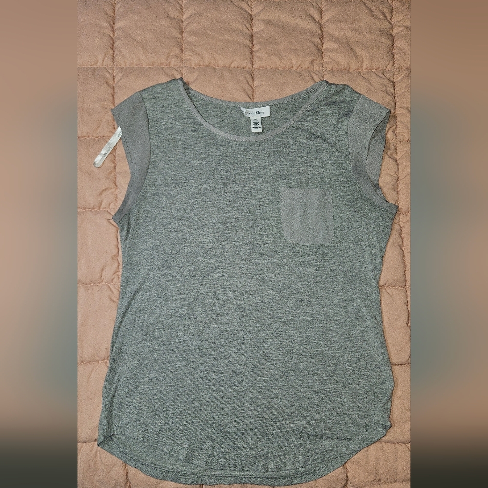 Calvin Klein Charcoal Women's Blouse